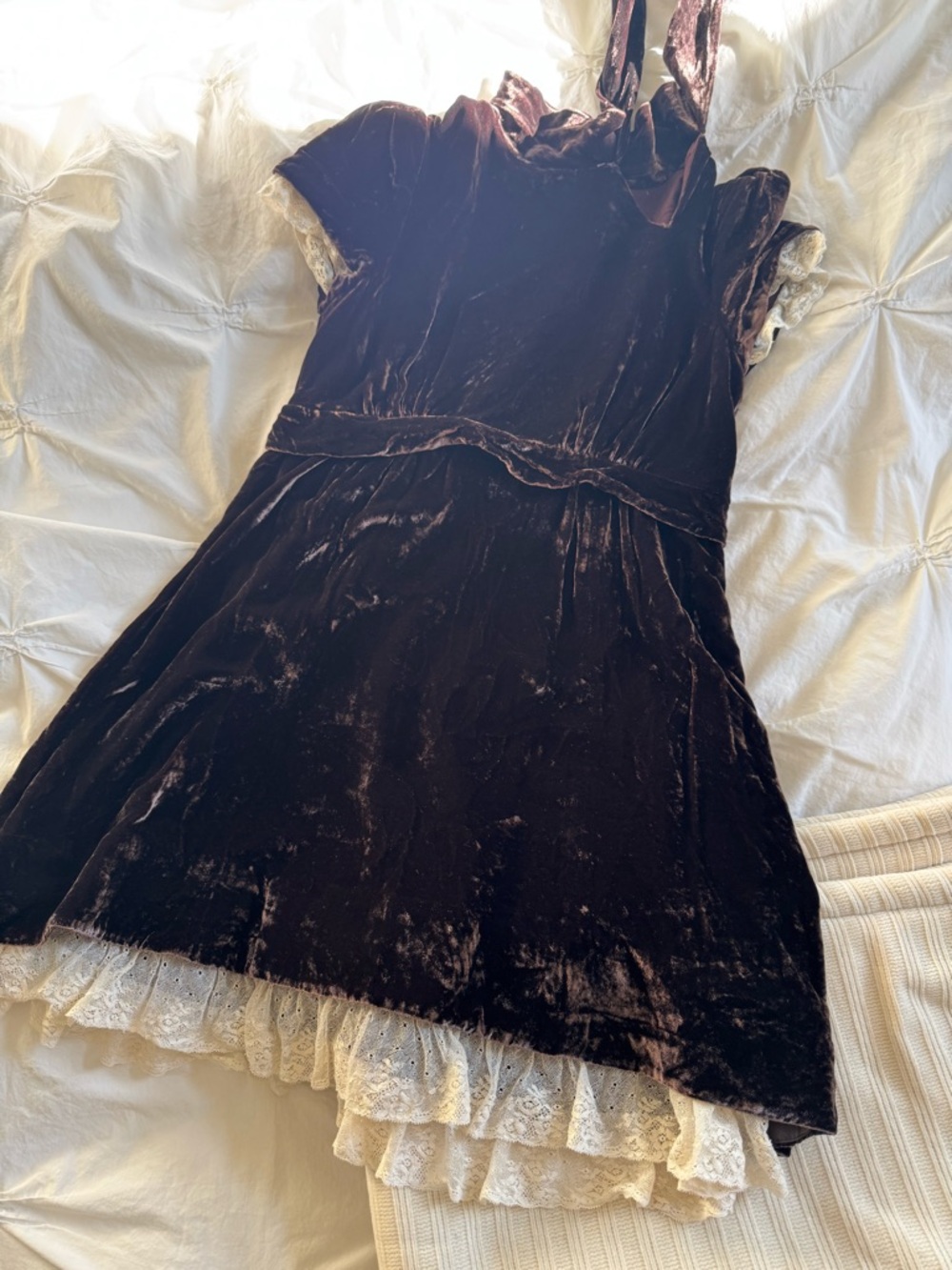 Marc by Marc Jacobs Brown Velvet Dress - Picture 8 of 9